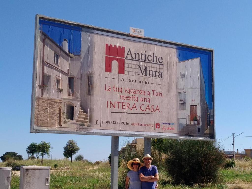 Antiche Mura Apartment Cielo di Puglia -2 matrimoniali, cucina,letto singolo e terrazzo Turi Esterno foto
